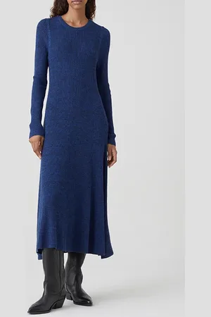 Closed Knitted Dress Galaxy Blue