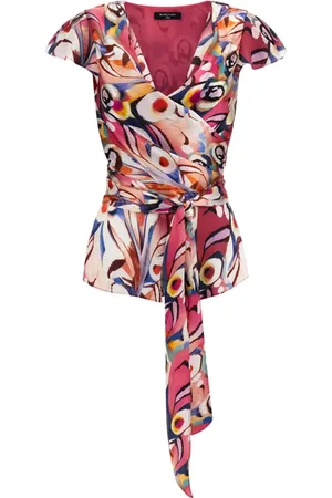 Guess GUESS Madelyn Top Wonderland Blouse Print