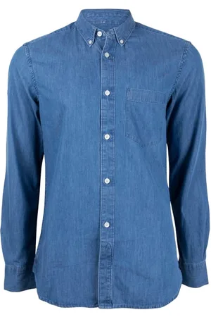 French Connection Denim Ls Mid Wash