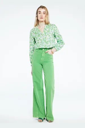 Fabienne Chapot Bonnie Wide Leg Acapulco Green