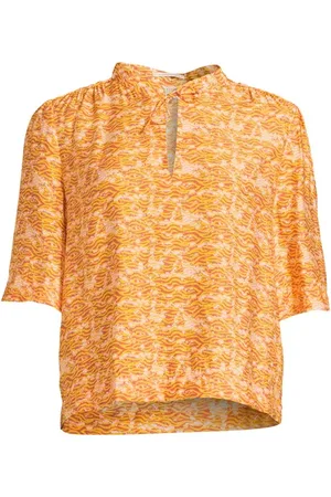 Scotch&Soda Printed Short-sleeved Easy Top Combo M