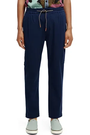 Scotch&Soda Fave - Regular Tapered-fit Cargo Jogger Marine