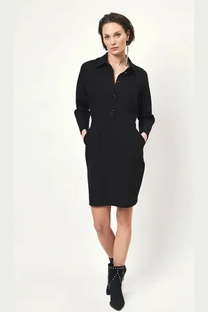 Dante 6 Josiah Bat Sleeve Dress Raven