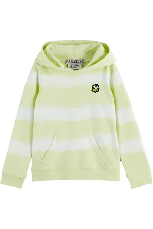 Scotch&Soda Tie-dye Relaxed-fit Placed Artwork Hoodie Combo T