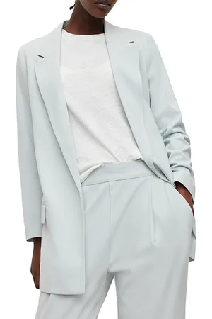 AllSaints Aleida Tri Blazer Iced Blue
