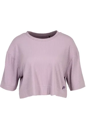 Fila Campione Cropped Tee Fair Orchid