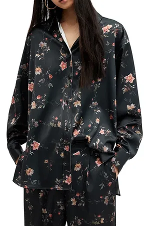AllSaints Louisa Tanana Shirt Black
