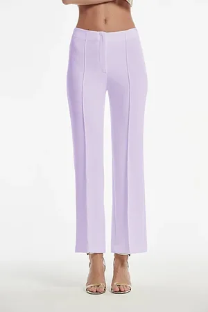 OKY Stretch Cotton Watson Trousers Lilac
