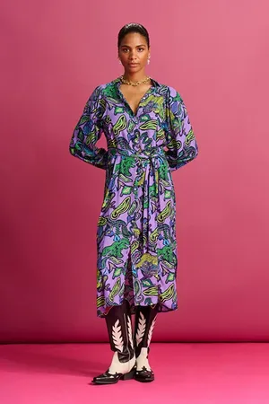 POM Amsterdam Dress - Full Glow Lilac