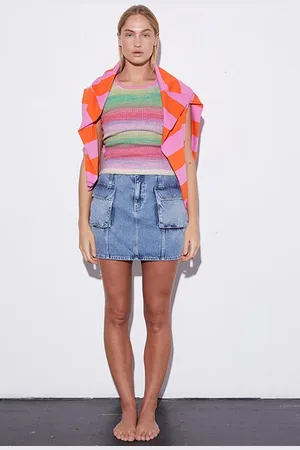 STIEGLITZ Leandro Denim Skirt Blue