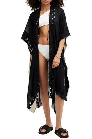AllSaints Clarissa Ruana Black