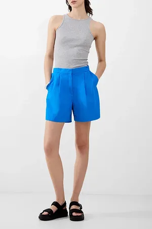 French Connection Alora Shorts Blue