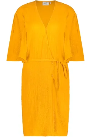 ANOTHER LABEL Deja Dress S/s Sunflower