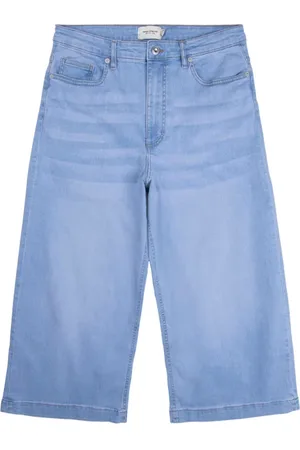 French Connection Culotte Jean Stonewash