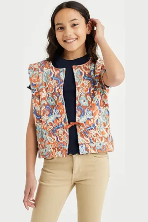 WE Fashion Gilet Orange