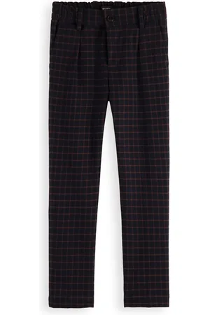 Scotch&Soda Regular Slim Fit- Yarn Dyed Check Pants Combo |