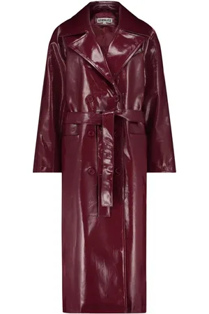 STIEGLITZ Maan Trench Coat Red