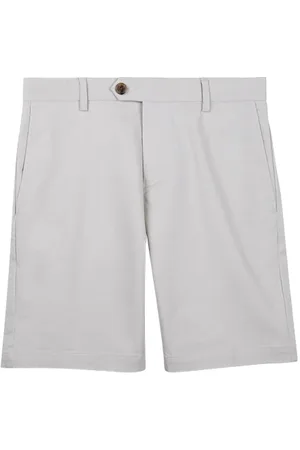 Reiss Hampton Stretch Cotton Chino Shorts Stone - Outlet Price