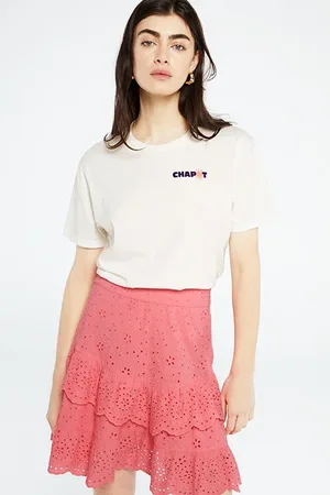 Fabienne Chapot Florence Skirt Pink Papaya