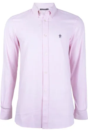 French Connection Oxford Ls Soft Pink