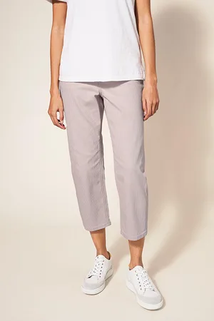 White Stuff Blake Straight Crop Jean Pink