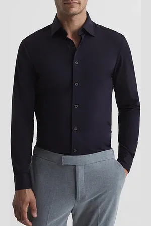 Reiss Voyager Casual Shirt Navy