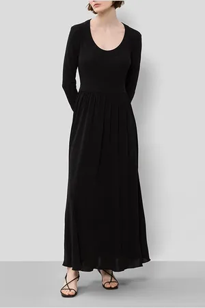 Ivy & Oak Diane Ankle Length Jersey Dress Black