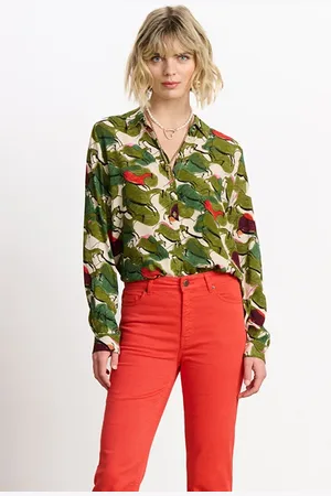 POM Amsterdam Blouse - Mila Murals Sand