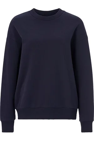 Rich & Royal Organic Felpa Crew Deep Blue
