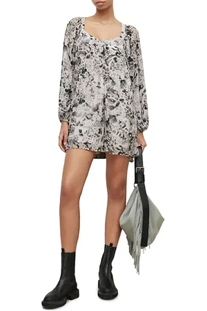 AllSaints Sanina Waktu Dress White