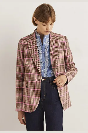 Boden 70s Tailored Blazer Brn