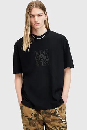 AllSaints Below Ss Crew Washed Black