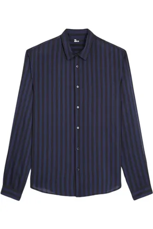 The Kooples Long Sleeved Shirt Navy / Black