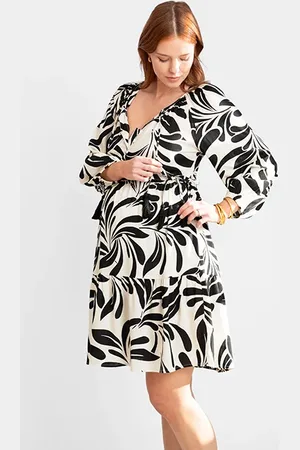 Séraphine Boho Maternity Tunic Dress Multi