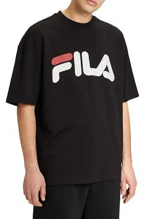 Fila Lowell Oversized Logo Tee Black