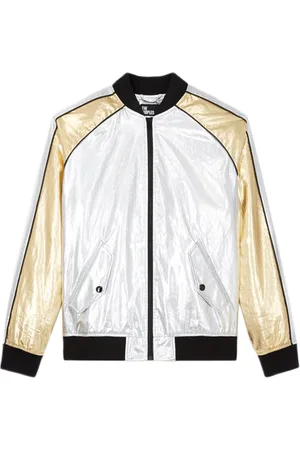 The Kooples Bicolor Gold Silver Jacket Silver / Gold
