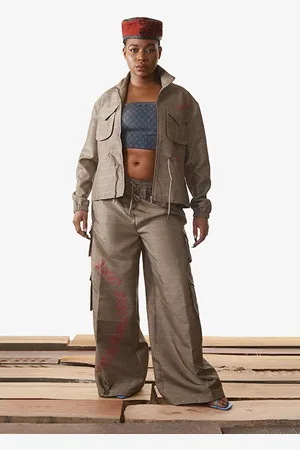Daily paper Sand Checked Kano Jacket Sand Check