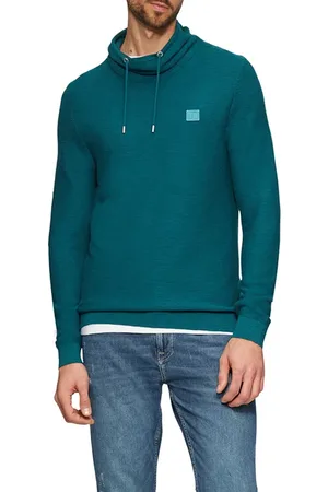 QS by s.Oliver Pullover Blue-petrol