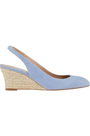 LK Bennett Henny Espadrilles Pale Blue