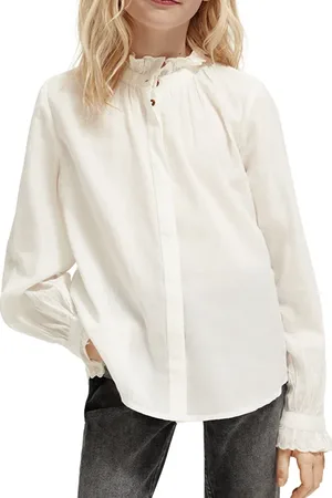 Scotch&Soda Long-sleeved Shirt Off White