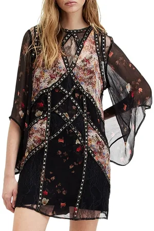 AllSaints Lucia Kora Dress Black
