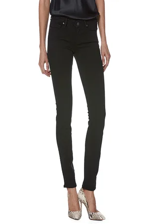 Paige Skyline Skinny Black Shadow