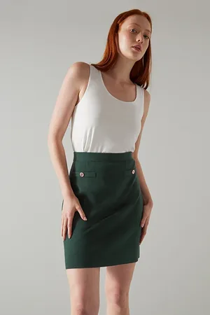 LK Bennett Sk Paris - Knit Aline Ski Dark Green