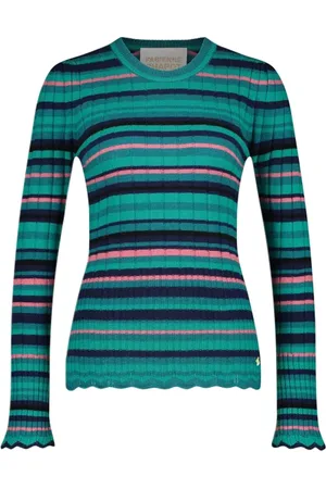 Fabienne Chapot Banda Pullover Bright Teal/navy