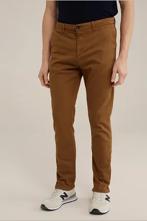 WE Fashion Chino Rust Brown