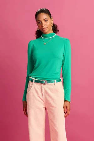 POM Amsterdam Turtleneck - Fern Green