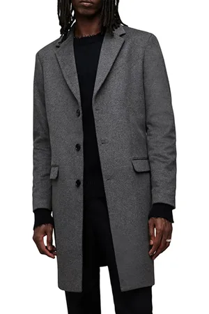 AllSaints Hal Coat Grey