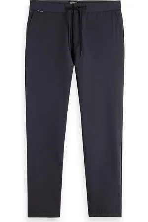 Scotch&Soda Finch - Regular-tapered Nylon-blend Jogger Deep Sea