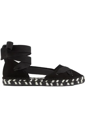 LK Bennett Adira - Crossover Tie Fla Black