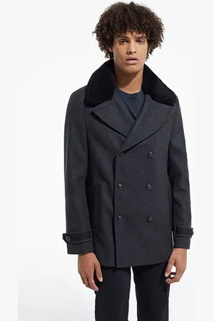 The Kooples Manteau Dark Grey